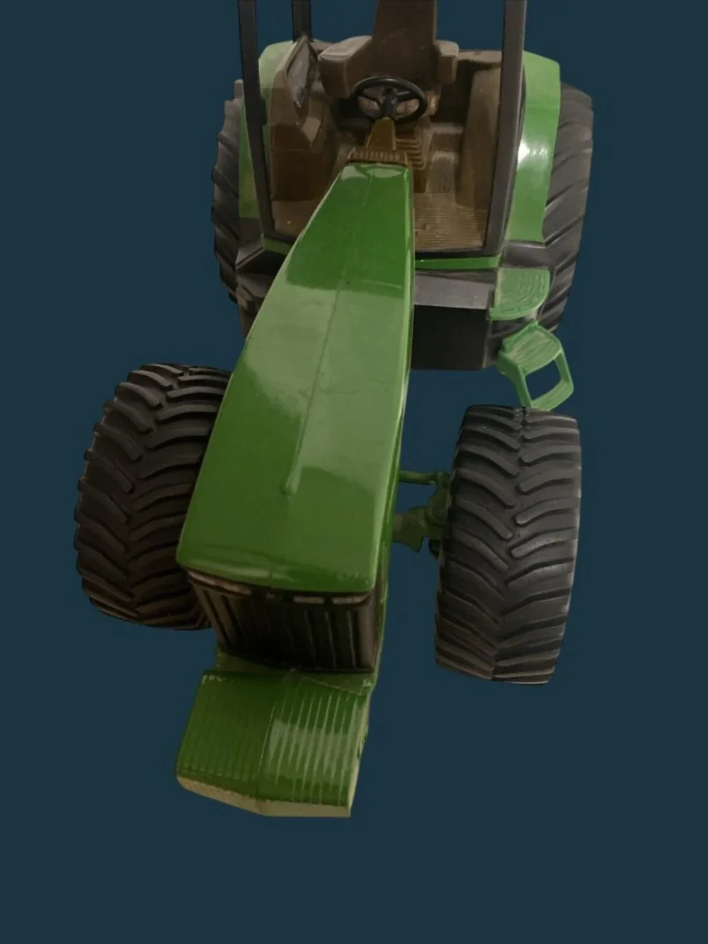 John Deere 8210 Diecast Toy Tractor 1/16 Scale ERTL Loose MFWD Duals 14